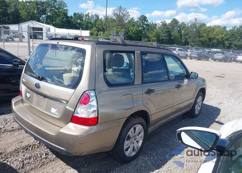 2008 Subaru Forester 2.5X из США, поврежденный, VIN JF1SG63618H716772